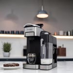 Ox-Pro2 Espresso Kahve Makinesi 20 Bar Kapsül & Öğütülmüş Kahve, Süt Köpürtücü Latte Cappuccino