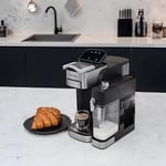 Ox-Pro2 Espresso Kahve Makinesi 20 Bar Kapsül & Öğütülmüş Kahve, Süt Köpürtücü Latte Cappuccino