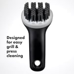 OXO 1312480 Good Grips elektrikli ızgaralar ve sandviç üreticileri için ızgara fırçası, siyah, 15 x 7,6 x 7,6 cm