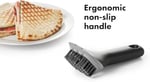 OXO 1312480 Good Grips elektrikli ızgaralar ve sandviç üreticileri için ızgara fırçası, siyah, 15 x 7,6 x 7,6 cm