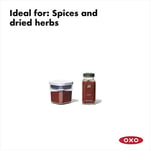 OXO Good Grips 4 parçalı mini POP konteyner seti, şeffaf