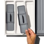 OXO Good Grips Çatal Bıçak Tepsisi - Uzatılabilir