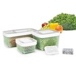 OXO Good Grips Greensaver Aktif Karbon Filtre - Gıda Saklama Kutuları için 4 Yedek Filtre