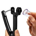OXO - Good Grips kiraz çekirdeği çıkarıcı, paslanmaz çelik, siyah