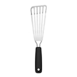 OXO Good Grips küçük balık çevirici 30 cm - Bulaşık makinesinde yıkanabilir, Balık, Krep ve Daha Fazlası için paslanmaz çelik spatula - Seçenekler: Balık Döndürücü, 28 cm Çırpma Teli, Maşa...