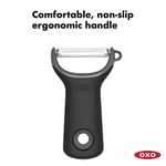 OXO Good Grips Paslanmaz Çelik Düz Çok Amaçlı Bıçaklı Soyucu / Soyucu 0.75