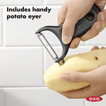 OXO Good Grips Paslanmaz Çelik Düz Çok Amaçlı Bıçaklı Soyucu / Soyucu 0.75
