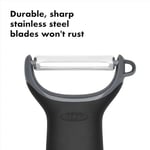 OXO Good Grips Paslanmaz Çelik Düz Çok Amaçlı Bıçaklı Soyucu / Soyucu 0.75