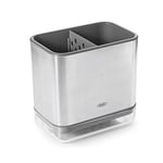 OXO - Good Grips Pratik Paslanmaz Çelik Bulaşık Yıkama Gereçleri Tutucusu - 9,7 x 14,5 x 14 cm