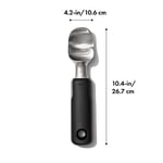 OXO - Good Grips Sağlam Paslanmaz Çelik Dondurma Kaşığı 10,6 x 26,7 cm