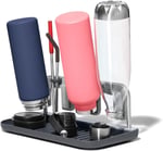 OXO - Good Grips şişe kurutma çerçevesi, alüminyum çerçeveli