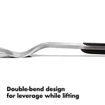 OXO Good Grips Spatula ve Maşa Seti - Bulaşık Makinesinde Yıkanabilir Barbekü Maşası Seti Paslanmaz Çelik Et Spatulalı - 41 cm ve 47,5 cm