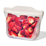 OXO Oat Snack Stand Up Silikon Yeniden Kullanılabilir Çanta 12 oz, 1 EA