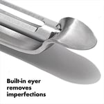 OXO STEEL Döner Soyacak - Seçenekler: Döner soyucu, Delikli kaşık, Kek, Kepçe, Paslanmaz çelik...
