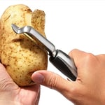 OXO STEEL Döner Soyacak - Seçenekler: Döner soyucu, Delikli kaşık, Kek, Kepçe, Paslanmaz çelik...