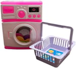 Oyuncak Çamaşır Makinesi Seti Sepetli Çamaşır Makinesi İlk Çamaşır Makine, brc210730042025