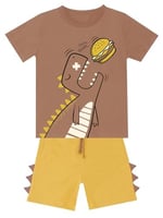 Oyuncu Dino Erkek Çocuk T-shirt Şort Takım
