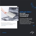 Özel Tasarımlı 304 Paslanmaz Çelik Kesme Tahtası 3lü set (Saklama Kılıfı, Kesme Tahtası ve Silikon Kaydırmaz Mat)1,5 mm Kalınlık, 23 X 34 cm Yıkanabilir, Gıda Temasına Uygun, Hijyenik
