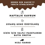 Ozeline Fındık Aromalı Filtre Kahve 2’li 250 g – Çekirdek Kahve – Yoğun Fındık Aroması