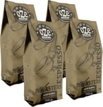 Ozeline Roasters Espresso Kahve 250G –%100 Arabica Çekirdek, Orta Kavrum, İtalyan Espresso Aroması, Taze Kavrulmuş