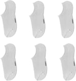 Ozzy Socks 6 Çift Kadın Beyaz Sneaker Çorabı- Görünmez Sneaker Çorap Seti- Bambu Çorap
