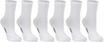 OZZY SOCKS 6'lı Kadın Beyaz Çizgisiz Kolej Çorabı - Yumuşak ve Rahat Organik Pamuklu Çoraplar - Ergonomik Tasarım ve Uzun Ömürlü Kullanım (36-40)
