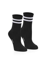 Ozzy Socks 6'lı Yumuşak ve Dayanıklı Çizgili Tenis Çorabı - Rahat ve Sıkmayan Tasarım
