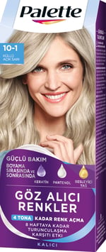 Palette Göz Alıcı Renkler 10-1 Küllü Açık Sarı
