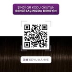 Palette Göz Alıcı Renkler 3-0 Koyu Kahve Saç Boyası