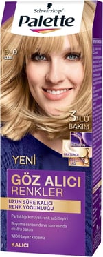 Palette Göz Alıcı Renkler Saç Boyası 9-0 Sarı Saç Boyası