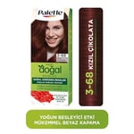 Palette Kalıcı Doğal Renkler 3-68 Kızıl Çikolata Goji Berry Özü & Yulaf Çekirdeği Özlü Saç Boyası