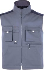 PALMIRA PLUS YELEK GRİ 4XL-1