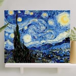 Palmiye Hobi Sanat Sayılarla Boyama Tuval Seti Fırça Boya Dahil (Çıtalı) 40x50 CM - Köpekler - Seçenekler: Köpekler, Mektup, Paris, Tropikal, klasik, Deniz Evler...