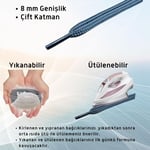 Palspor 120 cm Yassı Sneaker Ayakkabı Bağcığı, Çift Katmanlı Örgülü Günlük, Spor, Nike Converse Adidas Vans Marka Ayakkabılara Uygun Bağcık