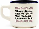 PALTO TASARIM Dilimi Tutarım Ama Yüz İfademe Çözümüm Yok Beyaz Venüs Kupa - Hediye Seramik Kupa