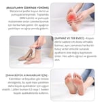 Palwin Ayakkabı Numara Küçültme Pedi, Hakiki Deri Ön Tabanlık, Stiletto Için Kaydırmaz Yarım Ayakkabı Tabanlığı, 1 Çift (36-40, Naturel)