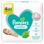 Pampers 81687197 Sensitive Baby ıslak mendil, beyaz