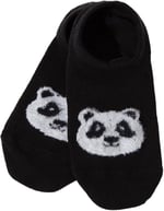 Panda Baskılı Siyah Babet Çorabı 1912778-900