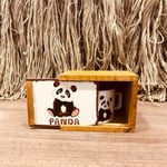 Panda Yastık Ve Kutulu Kupa Hediye Seti