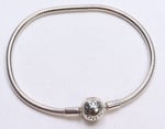 Pandora, charm uyumlu essence ball klips, yılan bileklik, tüm boyutlar takıNM405