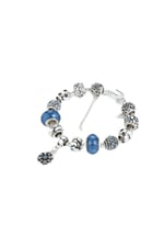 Pandora Tar, Charm Bileklik, Mavi Mother Charmlı, Ahşap Kutu İçerisinde takıNM331
