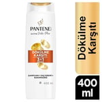 PANTENE Dökülme Karşıtı Şampuan 3'ü 1 Arada Şampuan 400 ml - Seçenekler: Standart, Standart 3lü paket