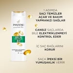 PANTENE Güç ve Parlaklık 3'ü 1 Arada Şampuan 400 ml - Seçenekler: Standart 3lü paket, Standart