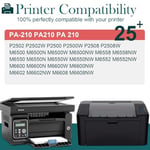 Pantum PA210 PA 210 Siyah için PA-210 Toner Kartuşu P2502W P2500W P2508W M6500NW M6500N M6500W M6550NW M6552NW M6558NW M6600N M6600NW ile Uyumlu M6602 NW M6608NW Yazıcı