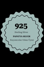 Papatya Silver 925 Ayar Gümüş Rose Kaplama Zirkon Taşlı Nazar Boncuğu Bileklik