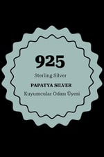 Papatya Silver Kadın Hayat Ağacı Kolye Nano Zirkon Taşlı Kolye