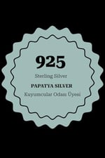 Papatya Silver Kadın Hayat Ağacı Kolye Nano Zirkon Taşlı Kolye