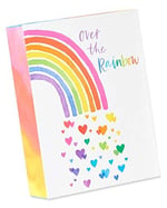 Papyrus LGBTQIA+Teşekkür Kartları, Gurur ve Her Durum için Zarflı, Gökkuşağı ve Kalpler (20 Sayı)