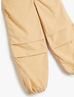 Paraşüt Kot Pantolon Pamuklu Beli Lastikli Cepli - Parachute Jean