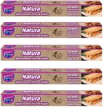 PAREX 1909405-5 Natura Ağartılmamış Hazır Pişirme Kağıdı 10'lu X 5 Adet,